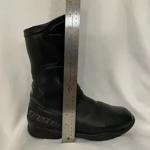 VTG AlpineStar Stage GTX black leather motorcycle boots sz 43 (EUR) Alpinestars | Shoes | Vtg Alpinestar Stage Gtx Black Leather  main image 4